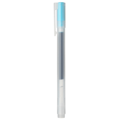 Muji Gel Ink Ballpoint Pen 0.5mm Blue - Dodec